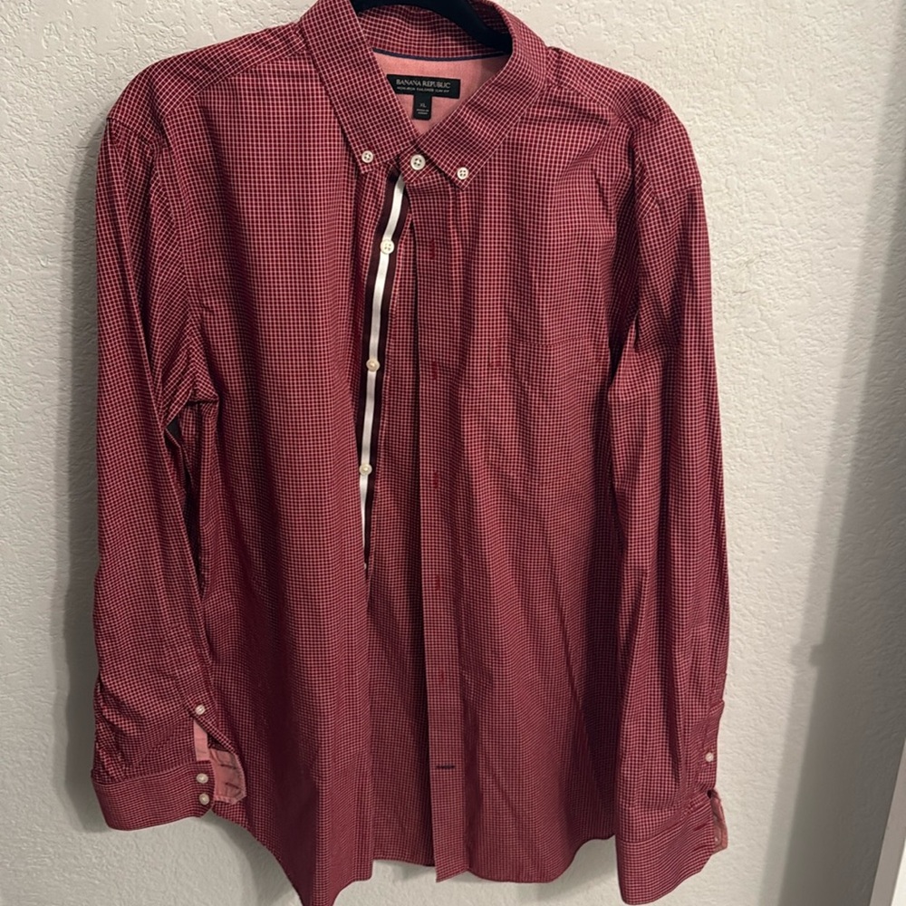 Banana Republic non-iron tailored slim fit